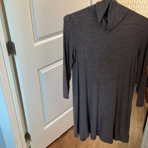 Turtle neck dress